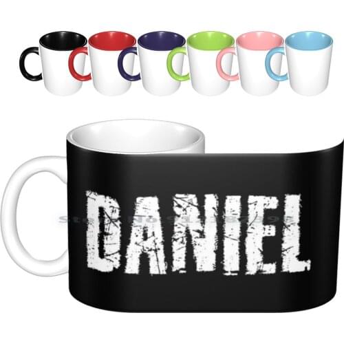 Daniel Name Ceramic Mugs Coffee Cups Milk Tea Mug Daniel Daniel Name Daniel Danielo Daniel S Daniele Dan Danny Dani Creative