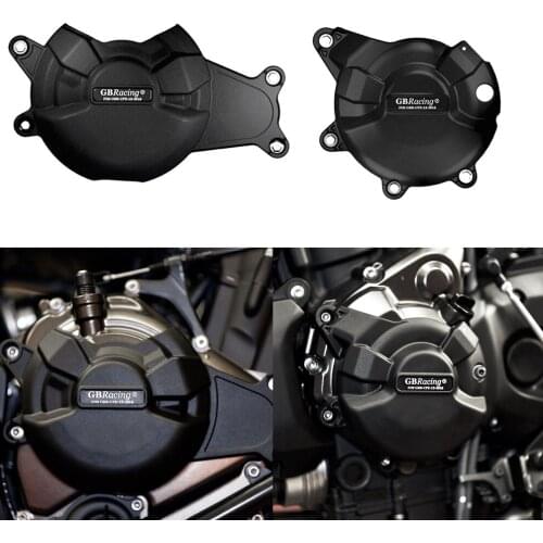 Motorcycle Secondary Engine Cover Set Case for GB Raing for Yamaha MT07 MT-07 2014-2019