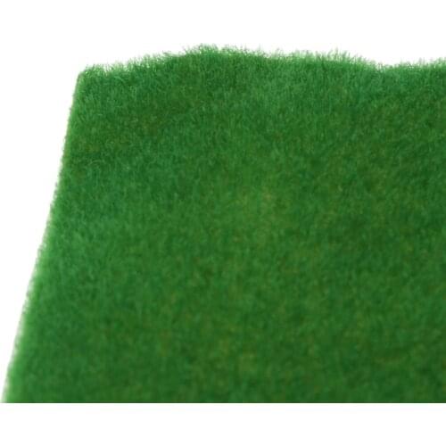 50x50cm Grass Mat Landscape Model Train Scenery Layout Lawn Home Decoration Q6PD