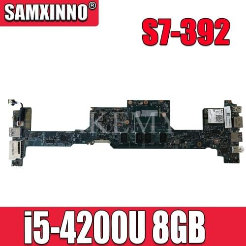 NBMBK11007 48.4LZ02.011 Main Board For Acer aspire S7-392 Laptop Motherboard MB-12302-1 I5 4200U CPU 8GB Ram