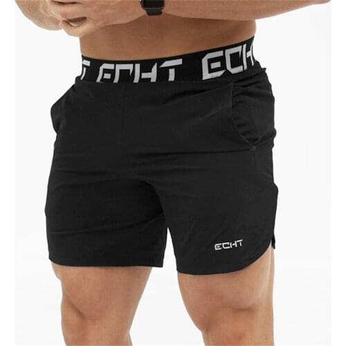 Men Fitness Bodybuilding Shorts Man Summer Gyms Workout Male Breathable Quick Dry Sportswear Jogger Beach football Short Pants