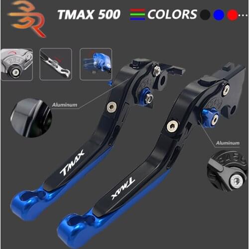 TMAX 500 2008 2011 For Yamaha T MAX XP500 Adjustable Folding CNC Brake Clutch Levers Motorcycle Accessories 2009-2017 2016 2015