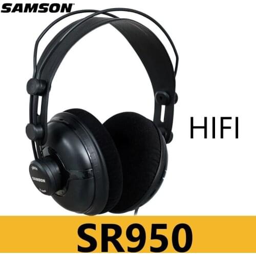 SAMSON SR950 Professional Studio Monitor Headphones Dynamic Headset HIFI Headphone