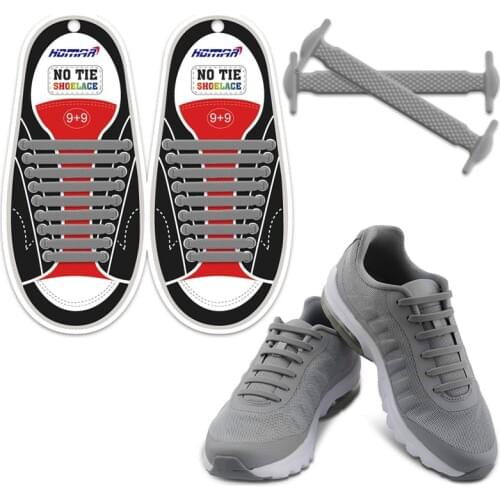 16 Pcs Silicone Elastic Shoelaces No Tie Shoelaces Sports Fan Shoelaces Waterproof For Kids Adults Running Sneaker Accessories