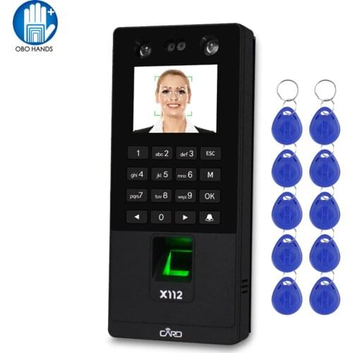 TCP/IP/USB Biometric Facial Access Control System Software RFID Keypad Support Fingerprint Face Password Time Attendance Machine