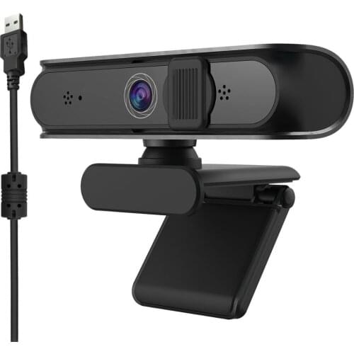 NETUM Webcam 1080P Full HD Stereo Microphone with Autofocus 5 Megapixel Web Camera Video Chat Recording, Compatible Windows, Mac