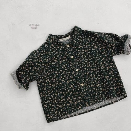 2021 korean style girls printed shirt fashion autumn full sleeve girls blouse kids clothes 1-7 years