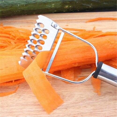 Hot 1 pc Double Planing Grater Potato Carrot Fruit Tools Multifunction Stainless Steel Vegetable Julienne Grater Peeler