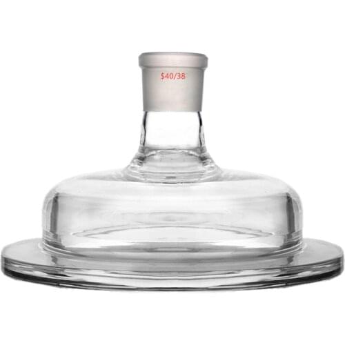 150mm 40/38 Glass Reactor Lid Single Neck ID 100mm Joint 40