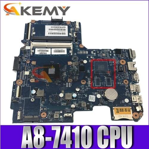 Akemy 814509-001 814509-501 Laptop Motherboard for HP 245 Notebook 14-AF 14Z-AF Notebook PC A8-7410 cpu fully Tested