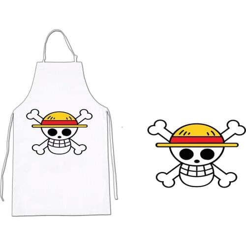Apron LOGO ONE PIECE SKULL kitchen kitchen apron