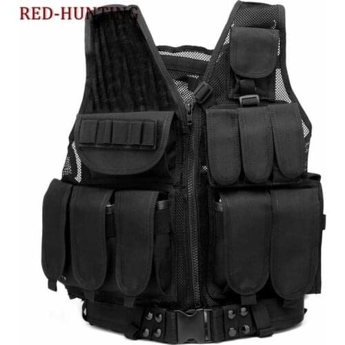 Hot Tactical Vest Military Equipment Airsoft Hunting Vest Training Paintball Airsoft Combat Protective Vest For CS Wargame