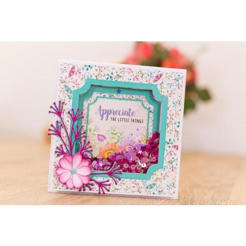 Square Star Heart Rectangle Circle DIY Craft Metal Cutting Die Scrapbook Embossed Paper Card Album Craft Template Stencil Dies