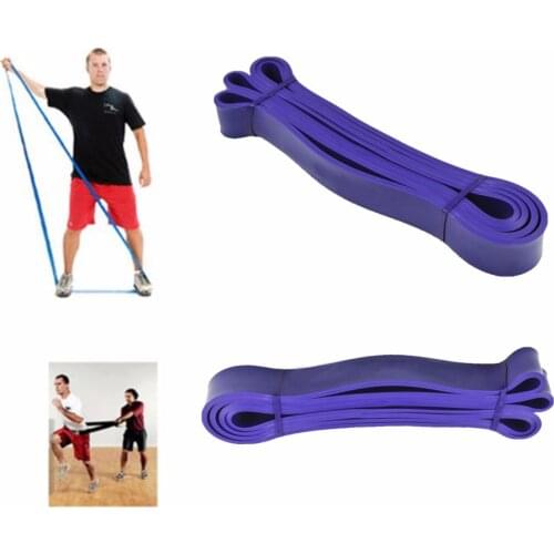 208cm Natural Latex Resistance Bands High Strength Fitness Body Build Power Training Powerlifting Yoga Pull Up Rope