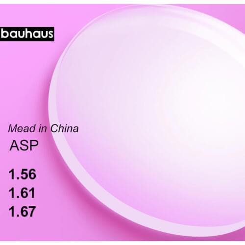 Index Prescription Lenses CR-39 Resin Aspheric Glasses Lenses for Myopia/Hyperopia/Presbyopia Extra Thin With Coating