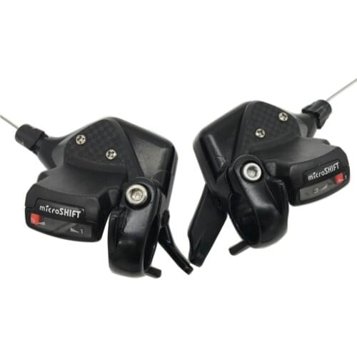 MicroSHIFT MTB Shifters TS70-9 (3X9) Speed Shift Conjoined DIP Mountain Bike Triple 27 Speed Derailleur Compatible for Shimano
