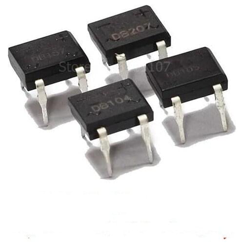 20PCS/LOT DB207 DIP B207 DB207S DIP4 Bridge Rectifiers 1000V 2A