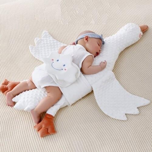 Childrens Sleeping Pillows Newborn Soft Baby Bed Bumper Crib Pad Protection Bedding Soothing Cushion Stuffed Animal Plush Toy