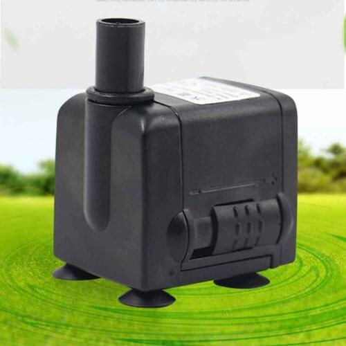 Pump Fsih Tools US 6W Low Noise Submersible Fountain Pond Water Pump Aquarium Fish Tank Pond Wear Resistance Water Circulation