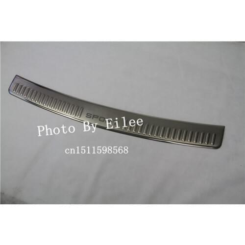 Stainless steel Chromium Styling front bumper sill trim plate bar protection FOR Land Rover Range Rover 2010 2011 2012