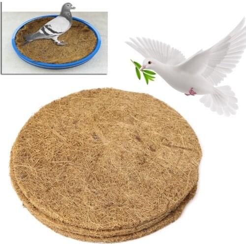 Pigeon Supplies Bowl Grass Mat Dehumidification Bird Eggs Basin Nest Accessories