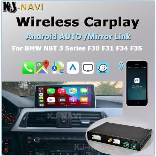 With Android Mirror Link AirPlay Car Play Function Wireless CarPlay for BMW NBT 3 Series F30 F31 F34 F35 2011-2016