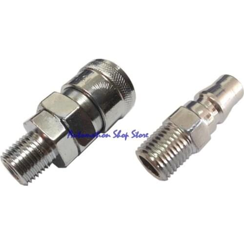 Join Hose SM20 30 40/ PM20 30 40 Pneumatic Air Compressor Hose Quick Coupler Plug Socket Connector 1.32Mpa