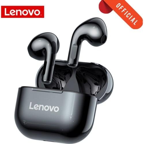 Original Lenovo LP40 TWS Earphone Wireless Bluetooth Headphones AI Control Gaming Headset Stereo bass with Charging Box Earbuds