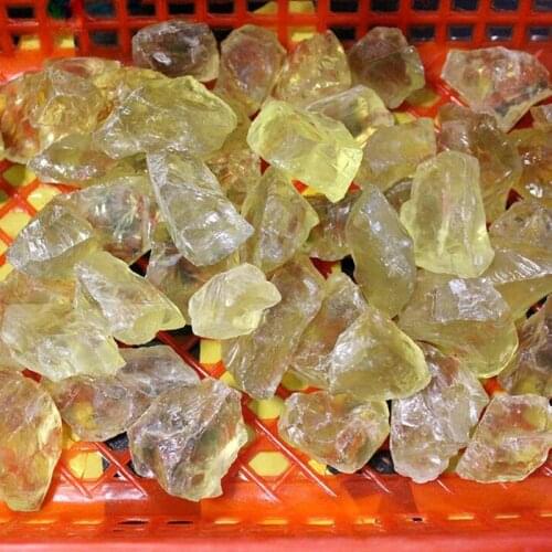 200g lemon quartz stone citrine crystal rough Stones and crystals Collectible Raw Minerals Rocks Specimen Home Table Decor