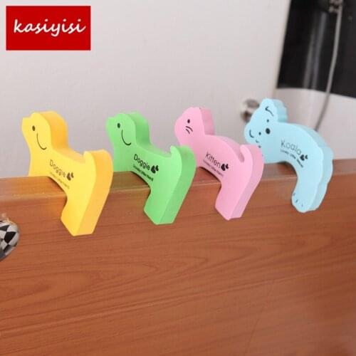10pcs/set Baby Safety Door Stop Finger Lock Child Safety Helper Door Stop Finger Pinch Guard Locks for Children Random