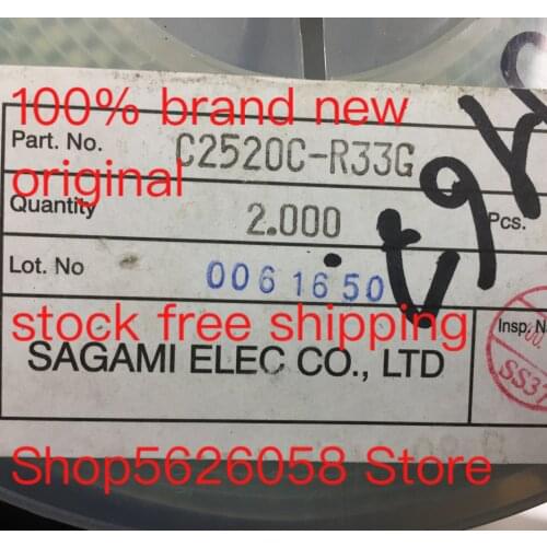 C2520C-R33G SMD 100% new original freeshipping STOCK 50PCS-3000PCS/LOT