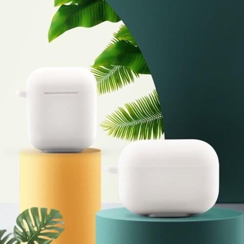 High quality matte TPU Silicone cover For airpods 2 3 earphone charging box protection case For air pods pro i12 i10 charger