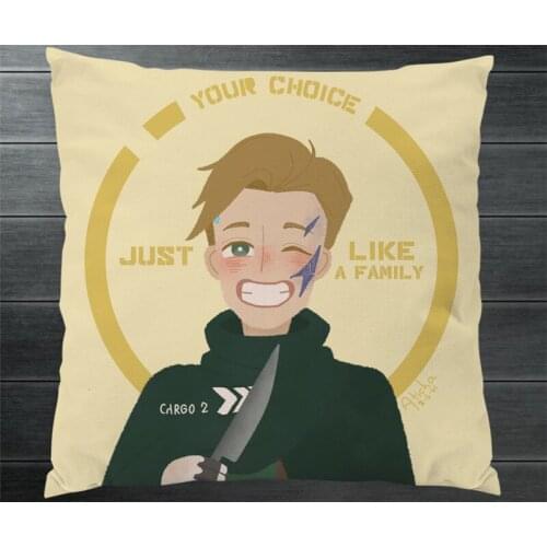 Game Detroit:Become Human Connor Markus Cartoon Two Side Pillowcase Fanart Pillow Cushion Case Cover Collection Cosplay Gift P4