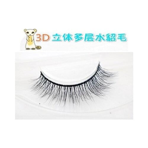 Top styles Sexy 100% Handmade 3D mink hair Beauty Thick Long False Mink Eyelashes Fake Eye Lashes Eyelash High Quality M66
