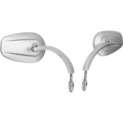 Motorcycle 8mm Rear view Side Mirror For Harley Touring Street Road Glide Sportster XL Softail Heritage FLHX Fat Boy FLSTN FXDB