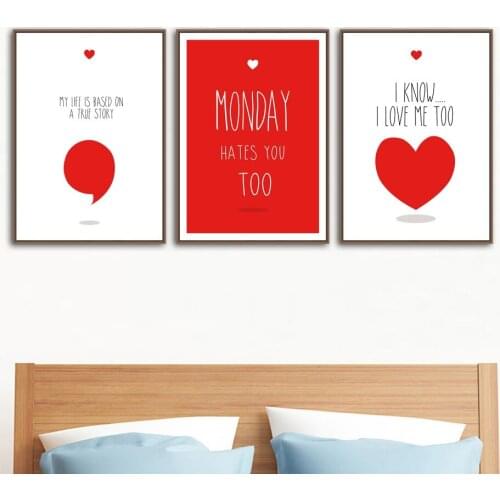 Cartoon Moon Stars Nordic Poster Prints Minimalist Wall Art Canvas Parinting Kawaii Picture Children Room Decor No Framed