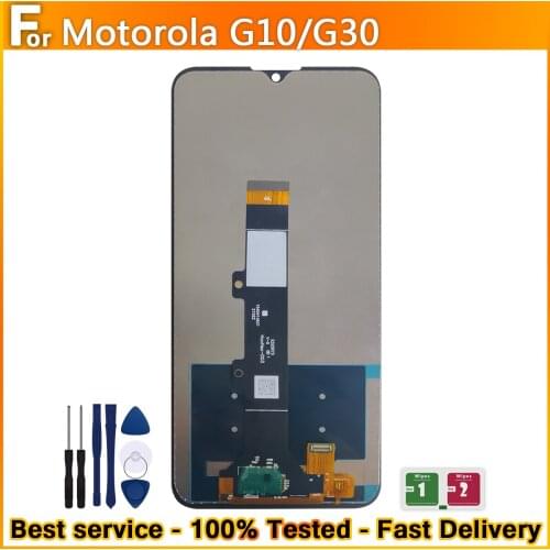 Original For Motorola MotoG10 LCD Moto G20 XT2821LCD Display Touch screen Digitizer G30 LCD XT2129-2 Assembly Replacement
