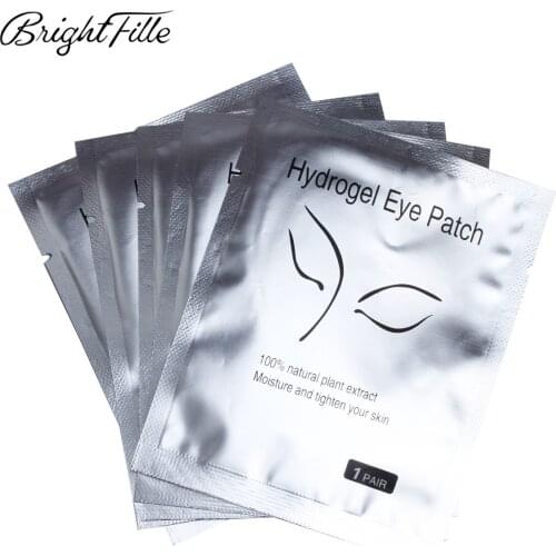 50 pcs Eyelash Patches Extension Paper Patches Grafted Eye Stickers Eyelash Under Eye Pads Lint Free Hydrating Eye Paper Patches