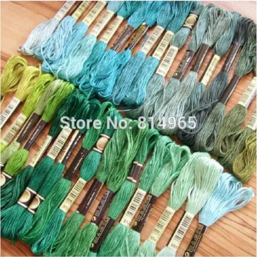 A Full Set Or Choose Any Colors And Quantity 8.7Yard/pcs 447 Pieces Embroidery Thread Floss Yarn