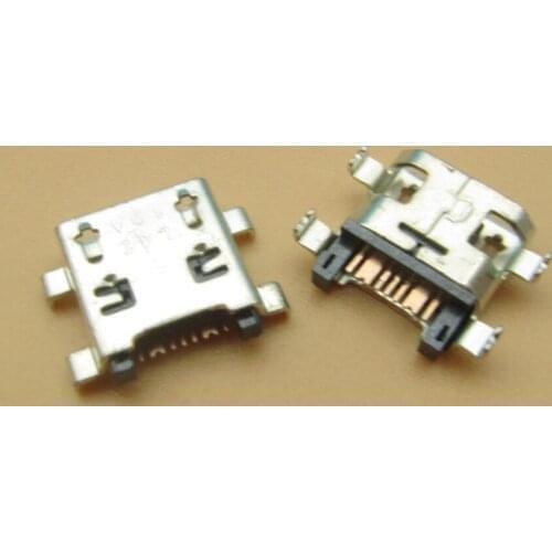 100pcs micro usb mini Charging port jack socket Connector for Samsung Galaxy Core I8260 I8262 I9192 S4 S5310 S5312 S6310 S6312