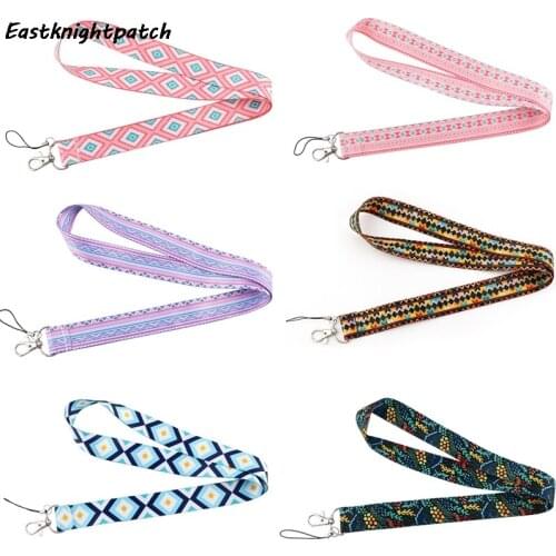E3229 Bohemia Style Phone Lanyard Neck Strap For Key Card For USB Holder DIY Hang Rope Fans Gifts