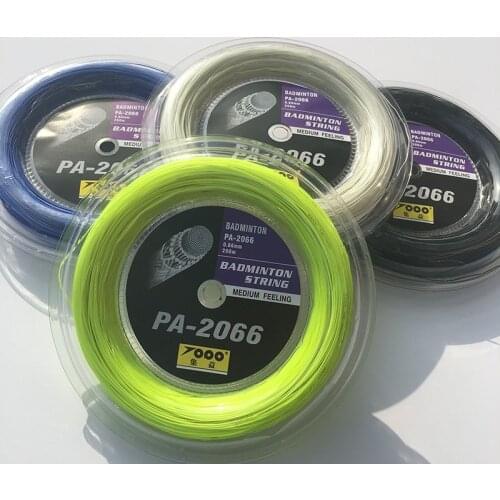1 Reel 28LBS TOPO quality PA-2066 Badminton string 0.67mm 200M badminton racket strings Power strings