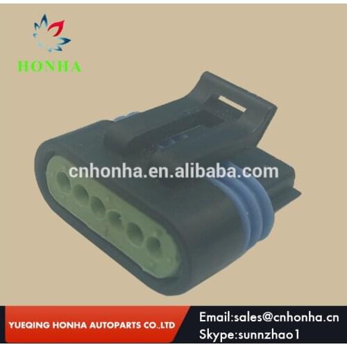 10 pcs 6 pin for Delphi Automotive waterproof connector female Electronic accelerator pedal plug connectors 12066317 12162261