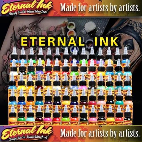 16Pcs Body Paint Eternal Tattoo Ink Set Permanent Makeup Coloring pigment Eyebrows Eyeliner Tattoo Paint Body Makeup Ink Tools