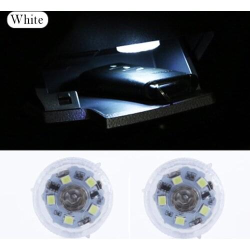 2PC WaterProof LED Lights Car Door Interior Lights Inductive Touch Switch Search Lamp Car Light