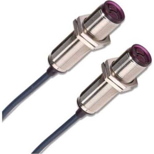 2PCS E3FJ DS100C1 DS100C2 DS100B1 DS100B2 DS100P1 DS100P1 Remote 1m infrared copper shell photoelectric switch GA3-M700-DN1/N2