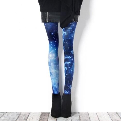3pcs/lot Japanese Soft Girl Harajuku Starry Sky Gradient Stockings Large Size Tights Pantyhose Women Tights