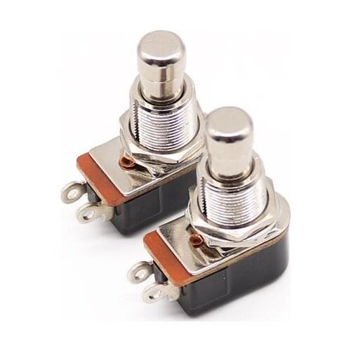 5/10/20/50Pcs Electric Guitar 2PDT Effects Stomp Box TAP Foot Switch Pedal Momentary SPST Button