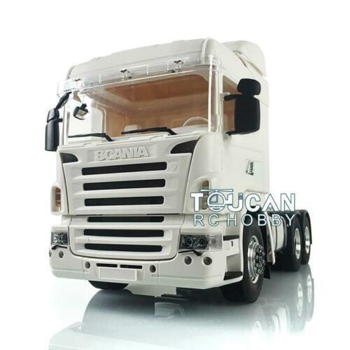 6*6 Sca LESU 1/14 Metal Chassis RC DIY Hercul Cab TMY Tractor Truck Car THZH0313-SMT2