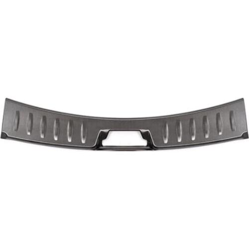 For Jaguar E-PACE EPACE 2018 Stainless Steel Back Silver Car Rear Inner Bumper Plate Cover Trim